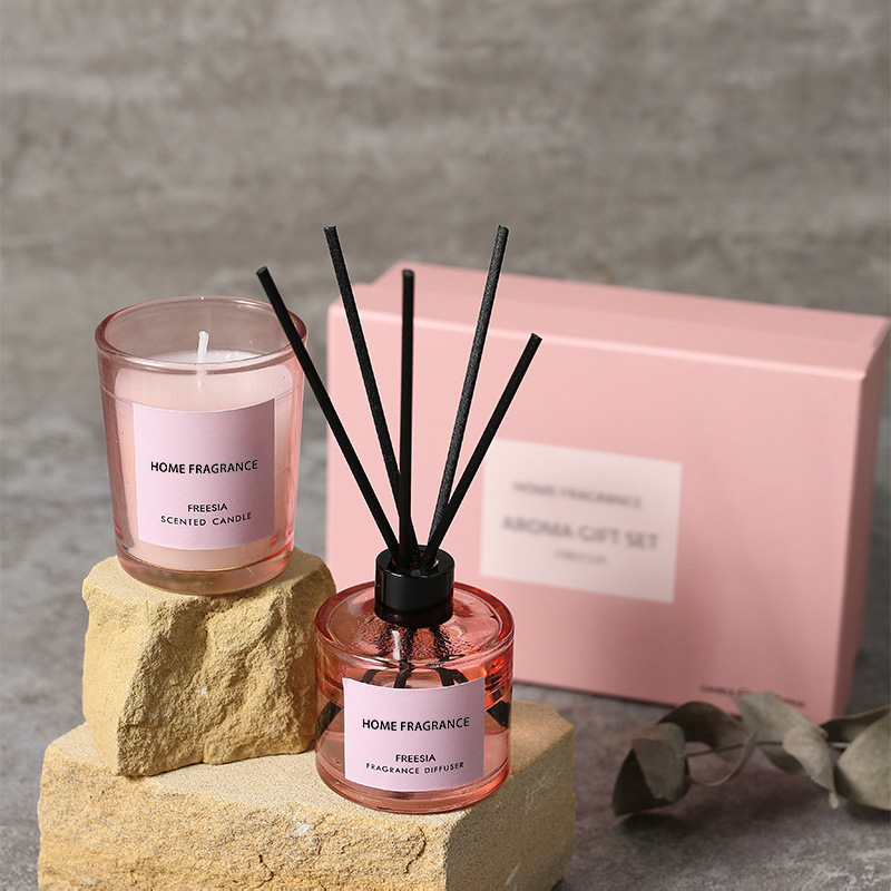 Home Fragrance Gift Set - Подарочный набор: диффузор с ротанговыми палочками