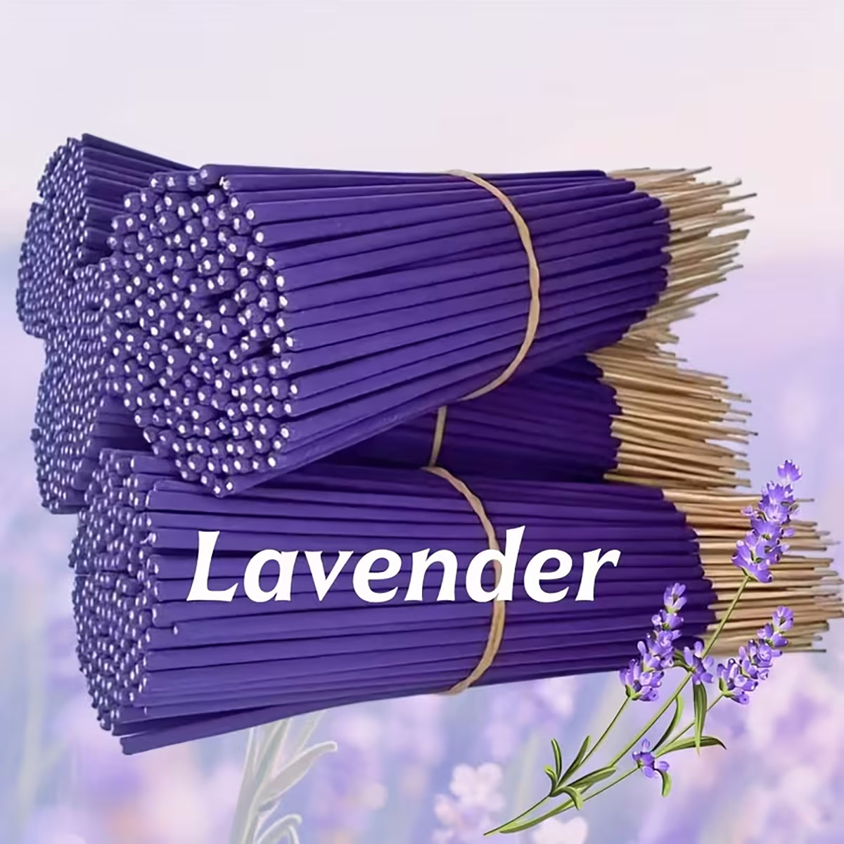 Home Fragrance Non Toxic - Ароматические палочки премиум-класса с ароматом лаванды,