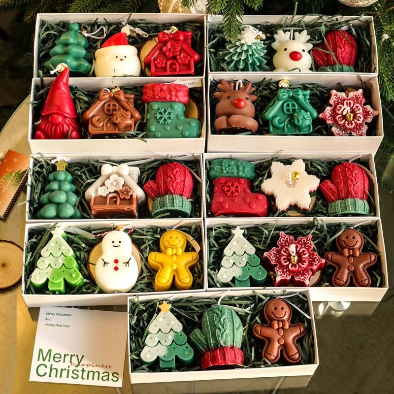 Home Fragrance Gift Set - Набор из 3-х ароматических свечей ручной