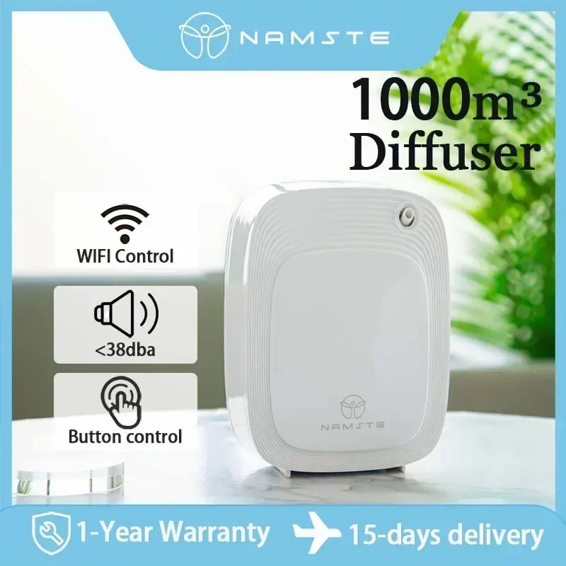 Home Fragrance Liquid - Аромадиффузор Namaste 1000м³ с емкостью 200