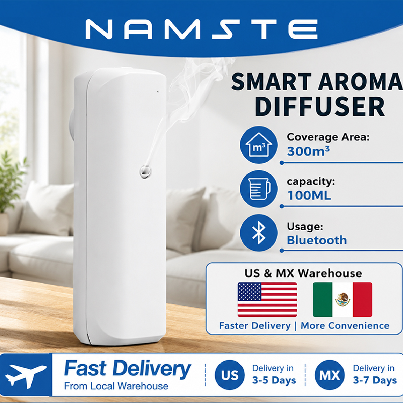 Аромадиффузор NAMSTE с Bluetoo – обзор и цена Home Fragrance Liquid