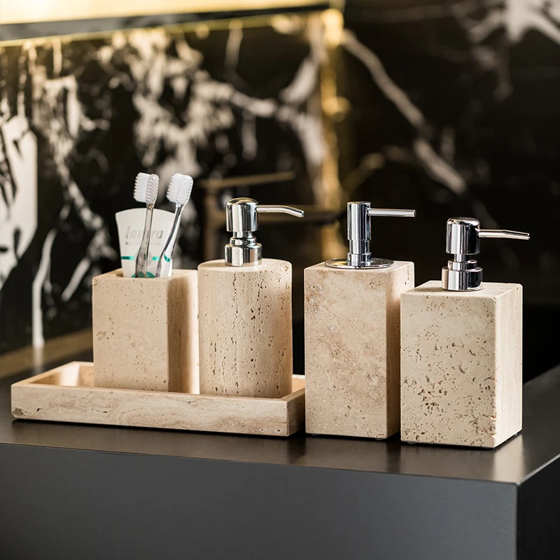 Натуральный бежевый травертино – обзор и цена Reed Diffuser Set