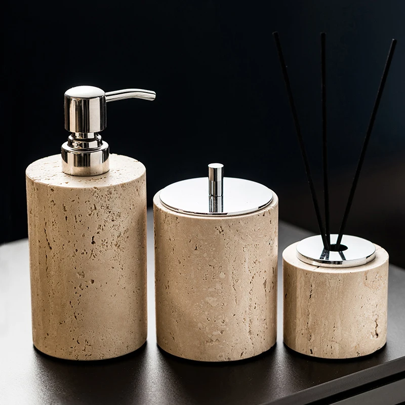 Натуральный бежевый травертино – обзор и цена Reed Diffuser Set