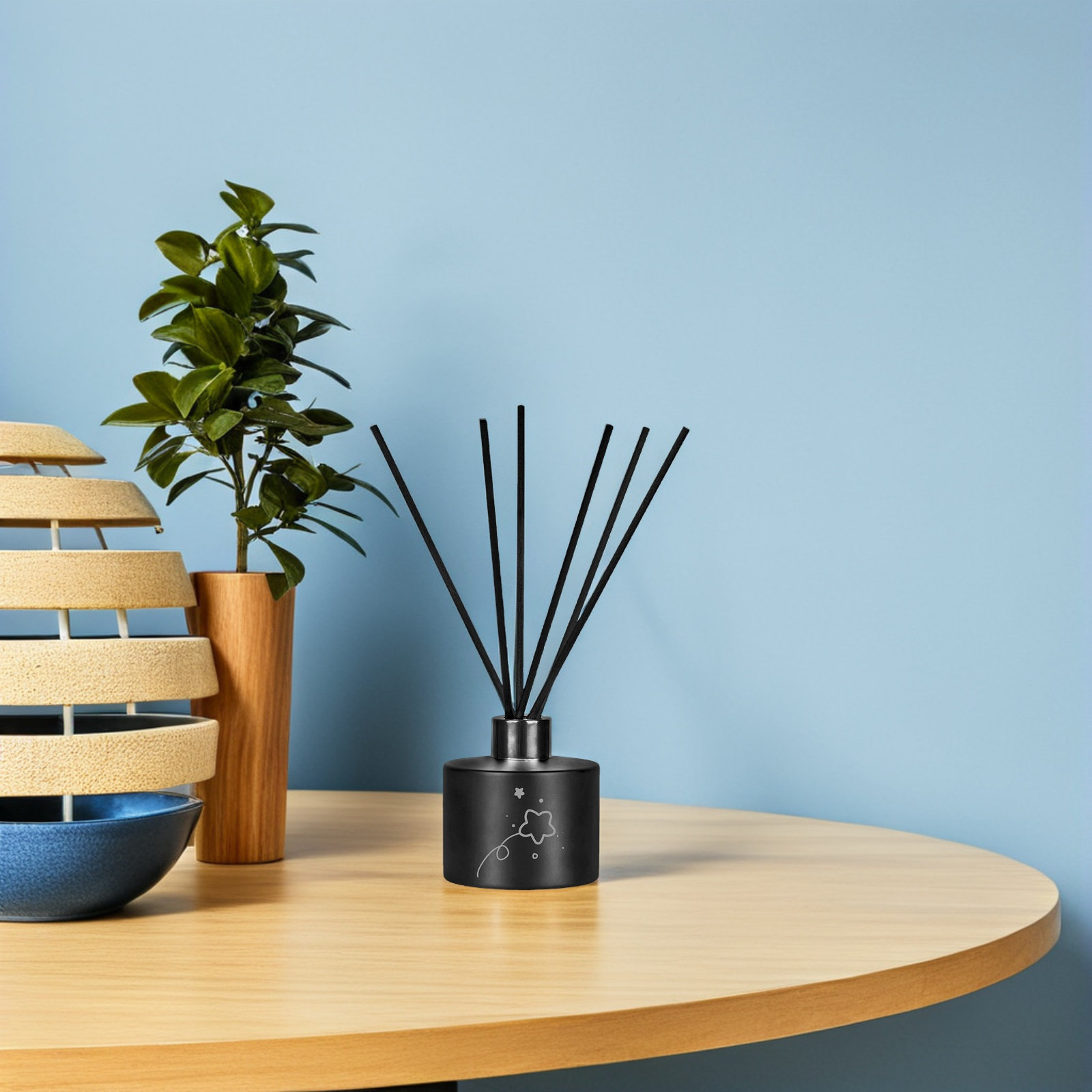 200 шт. черных фибровых палоче – обзор и цена Reed Diffuser Set
