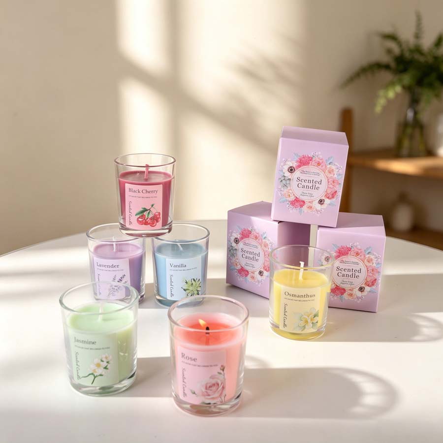 Набор ароматических свечей для – обзор и цена Home Fragrance Gift Set